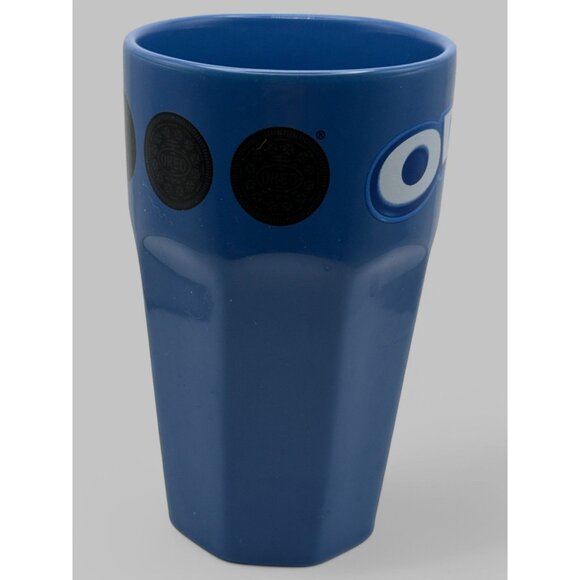Oreo Blue Ceramic Coffee Tumbler 12oz Hexagon Shape Frankford Candy 2023 - Picture 4 of 6